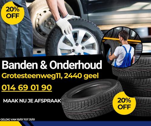 occasie banden + reparaties, onderhouden, uitlijning, Diensten en Vakmensen, Auto en Motor | Monteurs en Garages, Apk-keuring