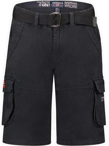 Heren Korte Broek Zakken Geographical Norway Pionec Zwart beschikbaar voor biedingen