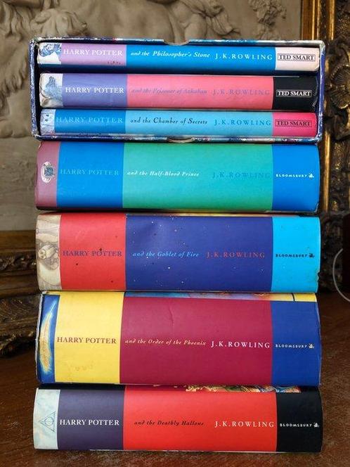 J.K. Rowling - Harry Potter 7 volumes complete set,, Antiek en Kunst, Antiek | Boeken en Manuscripten