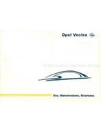 1997 OPEL VECTRA INSTRUCTIEBOEKJE ITALIAANS, Auto diversen, Handleidingen en Instructieboekjes
