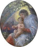 Gaetano Bocchetti (1888 - 1990) - Madonna con Bambino