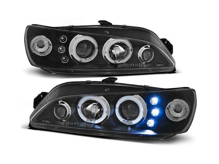 Angel Eyes koplampen Black geschikt voor Peugeot 306, Auto-onderdelen, Verlichting, Nieuw, Peugeot, Verzenden