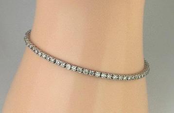 Armband - 18 karaat Witgoud - 2.26ct. tw. Diamant beschikbaar voor biedingen