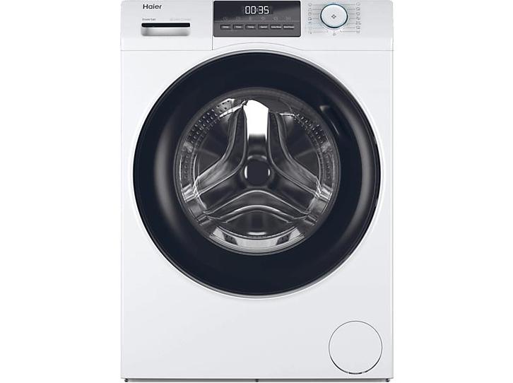 Haier - Wasmachine Voorlader - 8 kg - Wit, Elektronische apparatuur, Wasmachines, 95 cm of meer, Nieuw, Voorlader, Energieklasse A of zuiniger