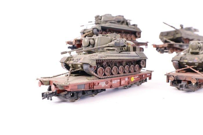 Roco H0 - Modeltrein goederenwagon (4) - Vier, Hobby en Vrije tijd, Modeltreinen | H0