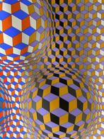 Victor Vasarely (1906-1997) - Conjonction