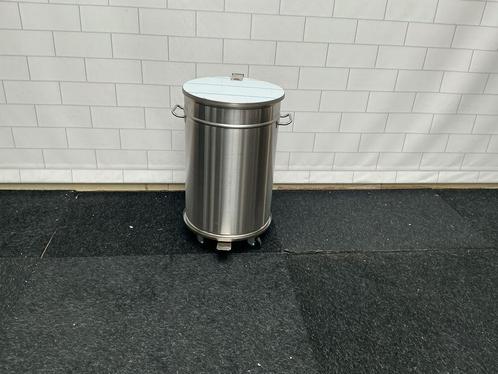 Inomak verrijdbare afvalton met vertraagd sluitend deksel, Zakelijke goederen, Horeca | Keukenapparatuur, Nieuw in verpakking