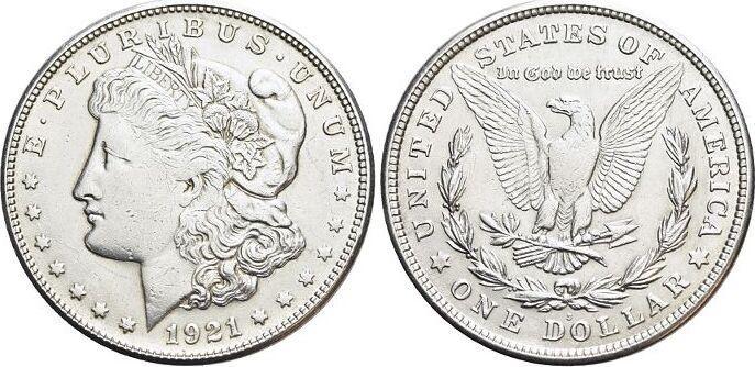 Dollar 1921 S Vereinigte Staaten von Amerika, Timbres & Monnaies, Monnaies | Amérique, Envoi