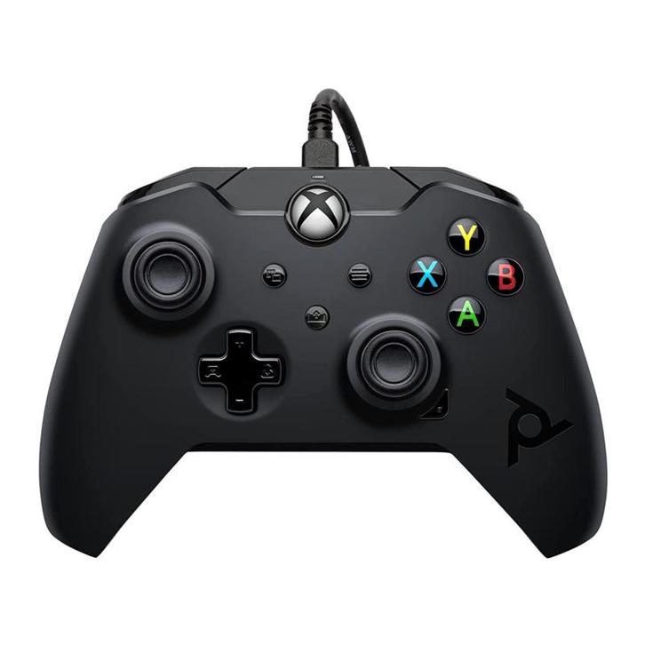 PDP Xbox One Controller Wired Zwart (Xbox One Accessoires), Games en Spelcomputers, Spelcomputers | Xbox One, Zo goed als nieuw