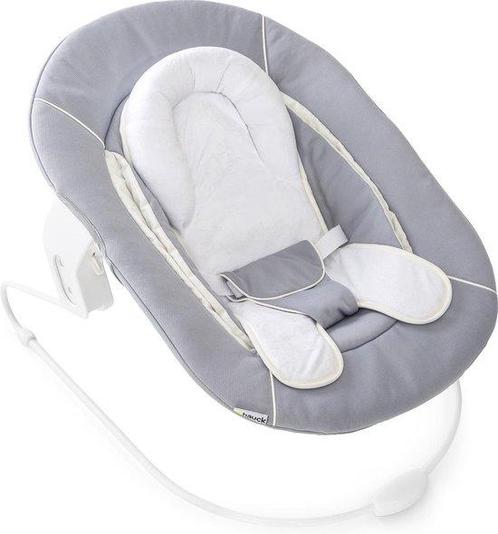 Wipstoel Hauck Alpha Bouncer 2 in 1 - Stretch Grey, Kinderen en Baby's, Babywiegjes en Ledikanten, Nieuw, Verzenden
