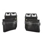Snickers 9796 nail & screw pouches - 0404 - black - maat one