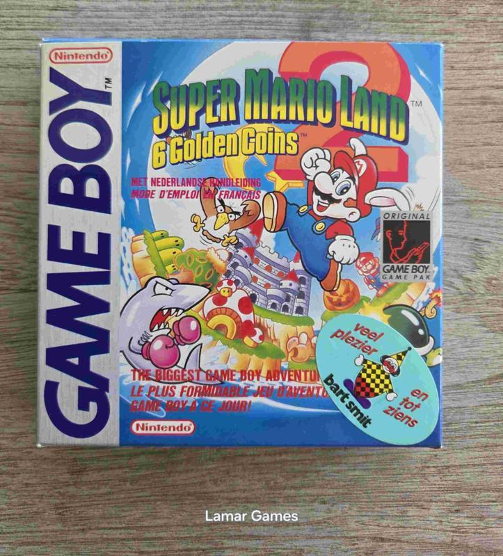 Super Mario Land 2 - 6 Golden Coins (Nintendo Gameboy, Games en Spelcomputers, Games | Nintendo Game Boy, Ophalen of Verzenden