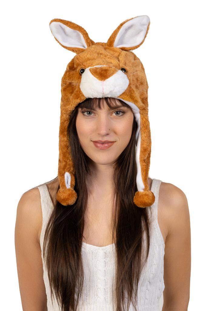 Muts Flappen Bruin Konijn Laplander met Oortjes Paashaas Kon, Vêtements | Femmes, Chapeaux & Casquettes, Enlèvement ou Envoi