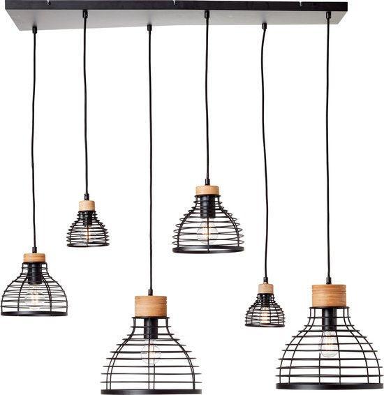 2dekans | Brilliant Avia - Hanglamp - E27 max 6x40W -, Huis en Inrichting, Lampen | Hanglampen, Ophalen of Verzenden