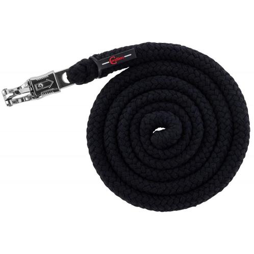 Halstertouw doria, black met paniekhaak - kerbl, Dieren en Toebehoren, Paarden en Pony's | Overige Paardenspullen, Nieuw