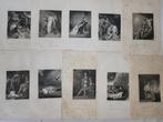 Divers Auteurs - 10 gravures originales – Illustrations des