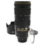 Nikon AF-S 70-200mm f/2.8E FL ED VR + zonnekap Objectif à, Audio, Tv en Foto, Nieuw