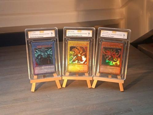 Konami - 3 Card - Obelisk the Tormentor, Slifer Sky Dragon, Verzamelen, Overige Verzamelen