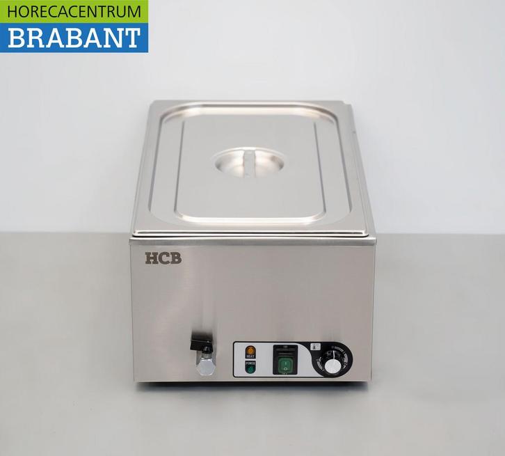 HCB RVS Bain marie 1/1 GN 230V Horeca, Zakelijke goederen, Horeca | Keukenapparatuur, Ophalen of Verzenden