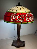 XXL Tiffany stijl tafellamp VINTAGE COLA GLOW lamp met 2