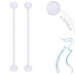 Fako Bijoux® - Zwangerschapspiercing - Bioplast Classic -, Handtassen en Accessoires, Piercings, Nieuw, Verzenden