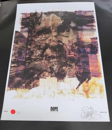 Vhils (1987) - Dope 25 (numbered / signed)