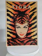 Zeldzame Tigra Sigaretten, Reclamebord, Tabalux 1950 -, Antiquités & Art