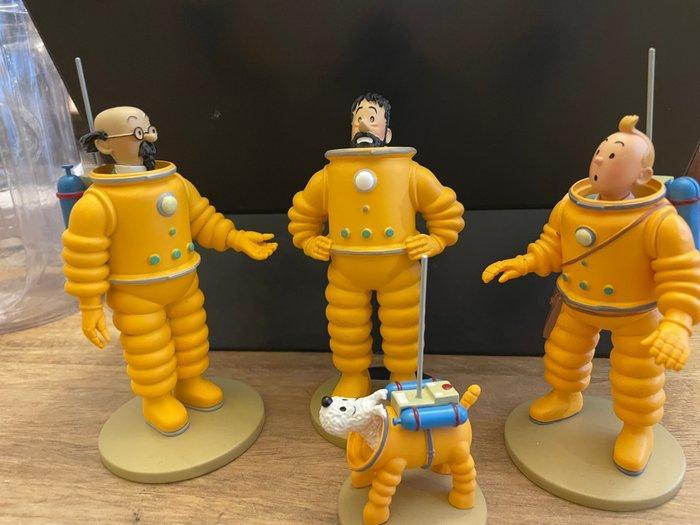 Tintin ensemble de 5 figurines Moulinsart - Lune -, Boeken, Strips | Comics