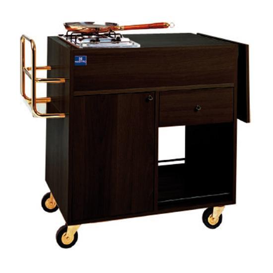 Flambeerwagen | Gas LPG | 2 Branders | 1 Kookoppervlak |, Articles professionnels, Horeca | Équipement de cuisine, Envoi