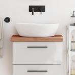 vidaXL Wastafelblad 60x40x4 cm massief beukenhout, Huis en Inrichting, Keuken | Keukenelementen, Verzenden, Nieuw