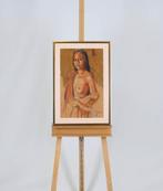 Louis Nagelkerke (1949) - Portret van een Indonesische vrouw, Antiek en Kunst