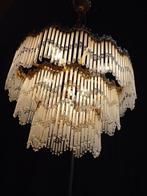 Plafondlamp - Messing, Kristal - Italiaanse kroonluchter, Antiek en Kunst