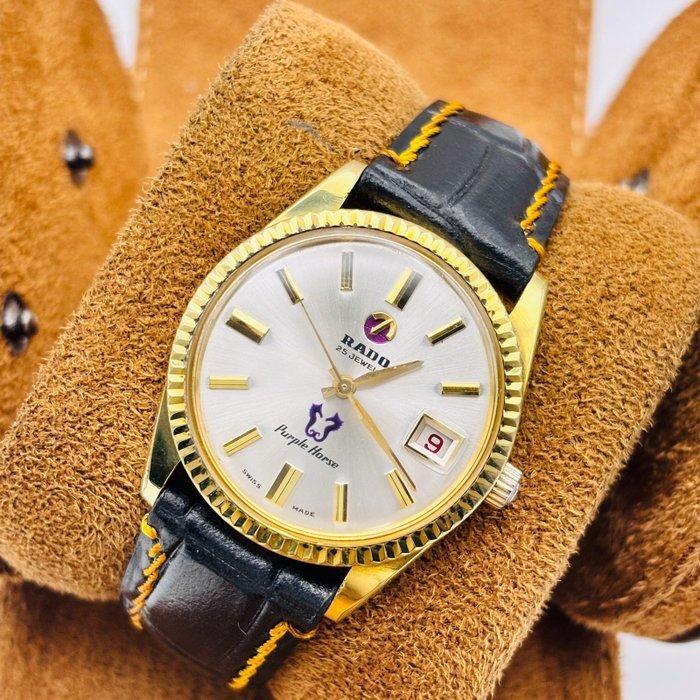 Rado - Purple Horse - Sans prix de réserve - 11762 - Homme -, Handtassen en Accessoires, Horloges | Heren