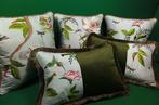 Ensemble de coussins avec tissu Manufatti Toscani, garniture