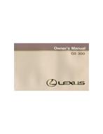 1994 LEXUS GS 300 INSTRUCTIEBOEKJE ENGELS, Ophalen of Verzenden