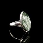 Zilver, 925 sterlingzilver & Natuurlijke Seraphinite - Ring, Verzamelen
