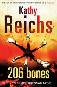 206 bones by Kathy Reichs (Paperback) softback), Livres, Livres Autre, Envoi