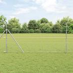 vidaXL Weidehekwerk Zilver 25 x 1.2 m Gegalvaniseerd staal, Verzenden, Nieuw