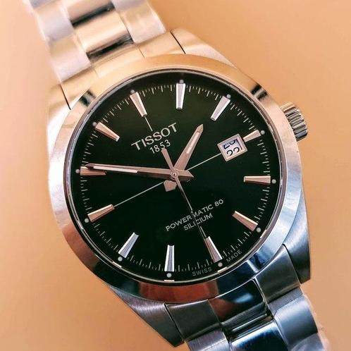Tissot - Gentleman Powermatic 80 Silicium -, Handtassen en Accessoires, Horloges | Heren