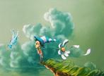 Adam Burczyc - Wind, Antiek en Kunst, Kunst | Schilderijen | Modern