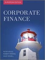 Corporate Finance 9780470683705 Peter Moles, Livres, Verzenden, Peter Moles