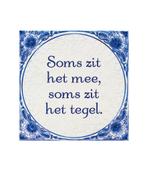 Delfts Blauw Tegel Soms Tegel 14,5cm, Maison & Meubles, Verzenden