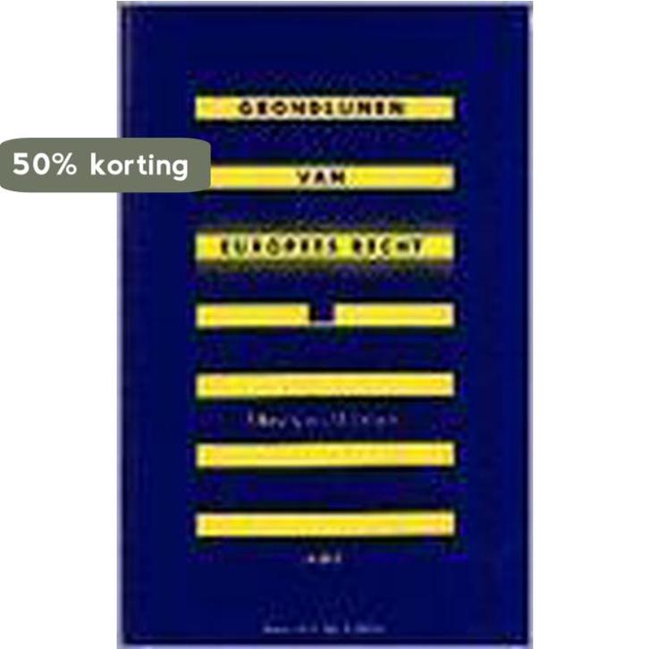 Grondlijnen van Europees recht 9789060929506 Rene Barents, Boeken, Wetenschap, Gelezen, Verzenden