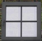 steellook aluminium raam , chassis , venster 83 x 81 zwart, 75 tot 150 cm, Raamkozijn, Aluminium, Ophalen of Verzenden