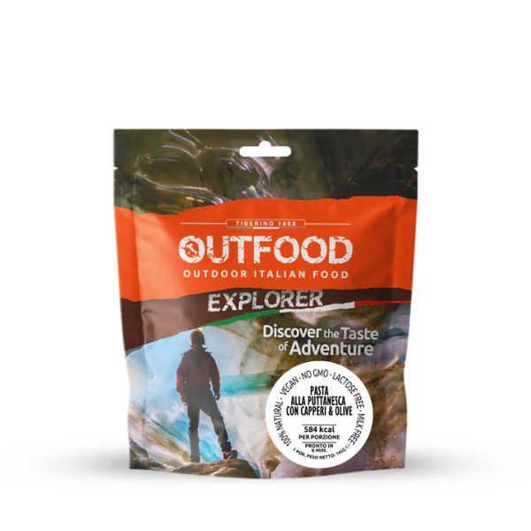 Pasta Puttanesca - 584 Kcal – Outfood by Tiberino, Diversen, Levensmiddelen, Verzenden