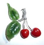 Broche - 18 karaat Witgoud - 0.45ct. tw. Diamant