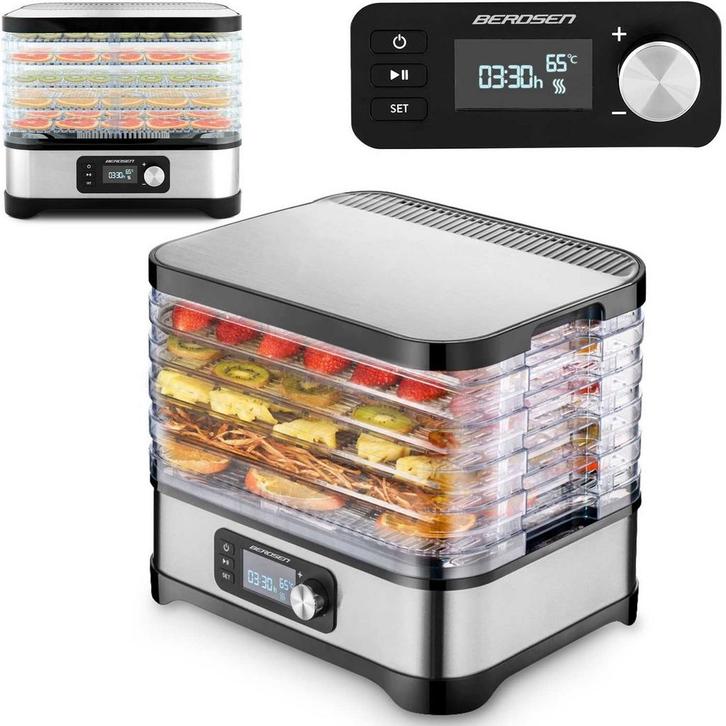 Voedseldroger - droogoven - 5 laden - 32x25x27 cm - 400W, Elektronische apparatuur, Keukenmixers, Nieuw, Ophalen of Verzenden