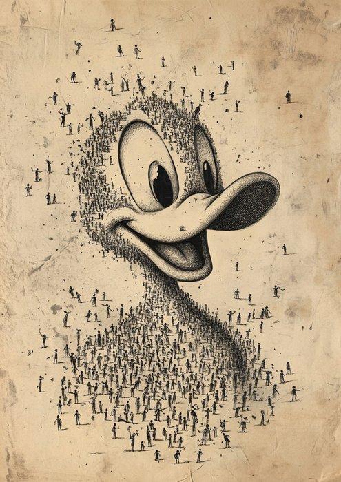 Santicri (1992) - Icon Made Of Us, Donald Duck, Antiek en Kunst, Antiek | Overige Antiek
