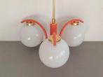 Richard Essig ? Orange Space Age atom sputnik Ceiling Lamp -
