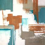 Dam Domido - Abstract composition - 95 x 95 cm, Antiek en Kunst, Kunst | Schilderijen | Modern